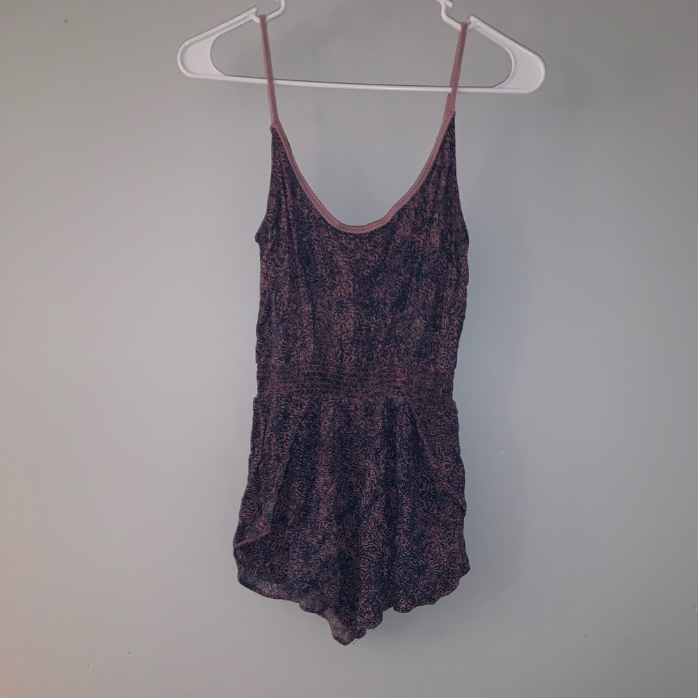 Urban outfitters floral pattern romper